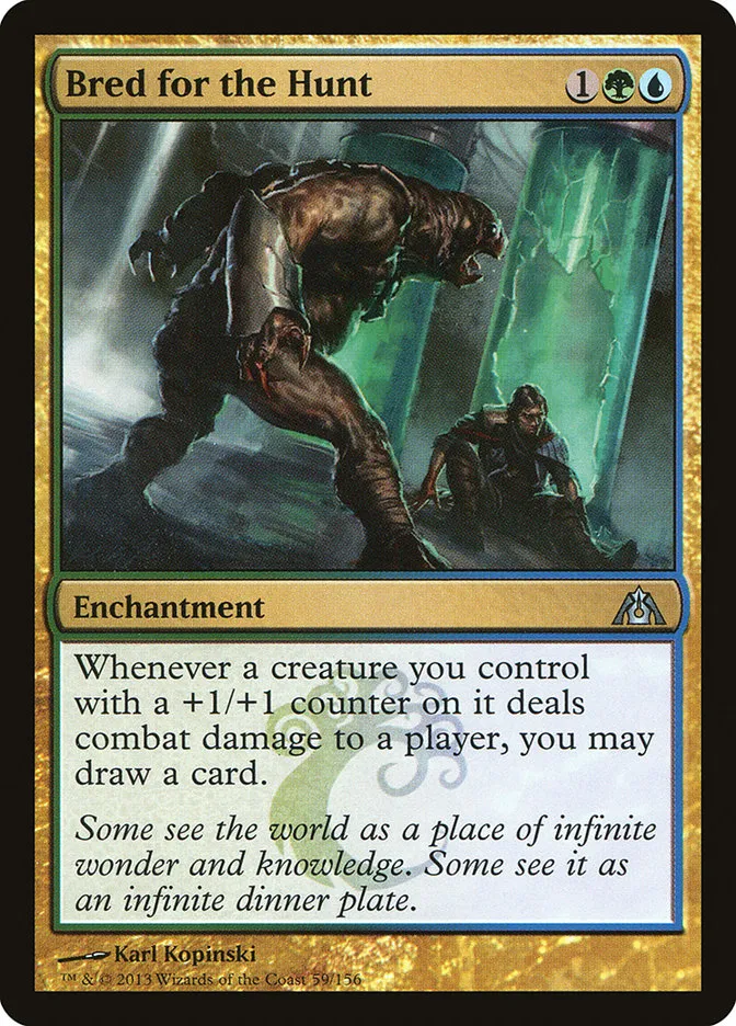 2013 Dragon's Maze Bred for the Hunt uncommon #59 unlisted card image