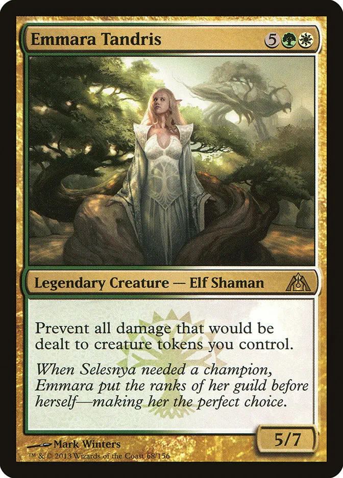 2013 Dragon's Maze Emmara Tandris rare #68 unlisted card image