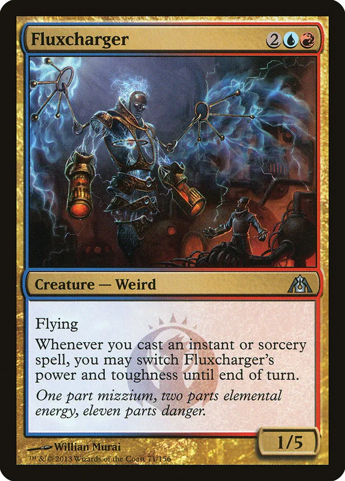 2013 Dragon's Maze Fluxcharger uncommon #71 unlisted card image
