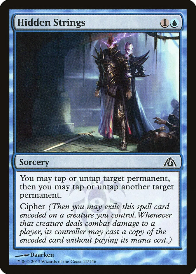 2013 Dragon's Maze Hidden Strings common #12 unlisted card image
