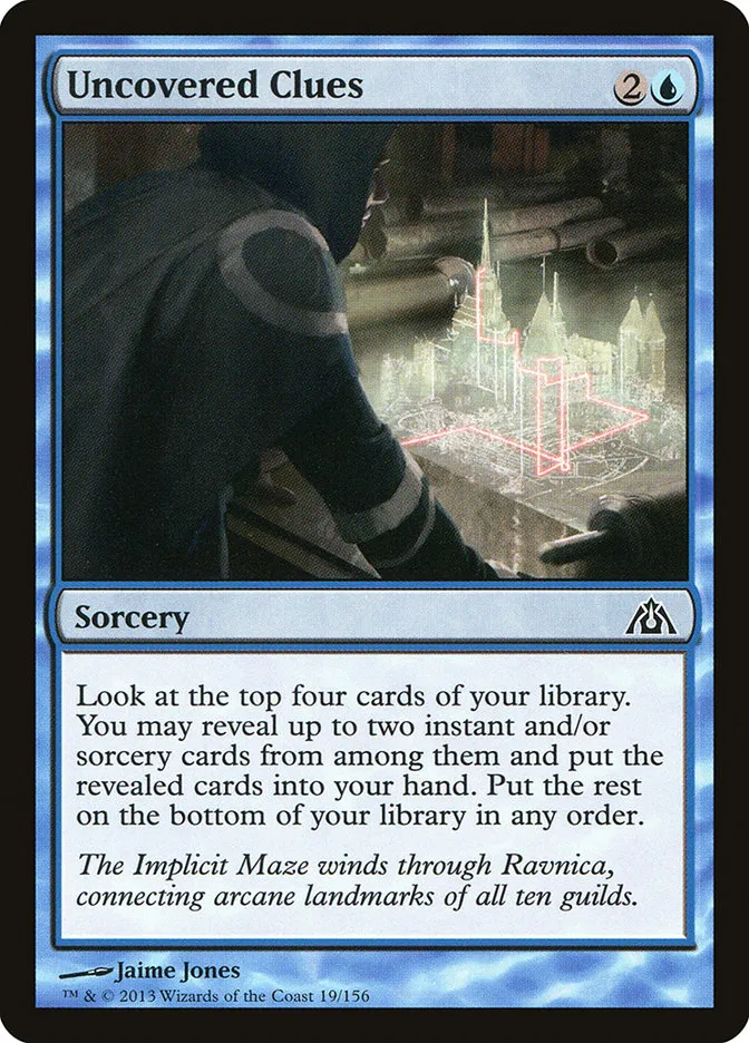 2013 Dragon's Maze Uncovered Clues common #19 unlisted card image