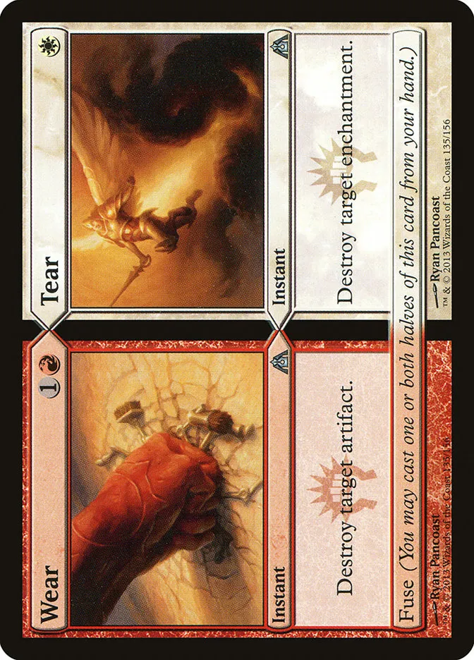 2013 Dragon's Maze Wear // Tear uncommon #135 unlisted card image