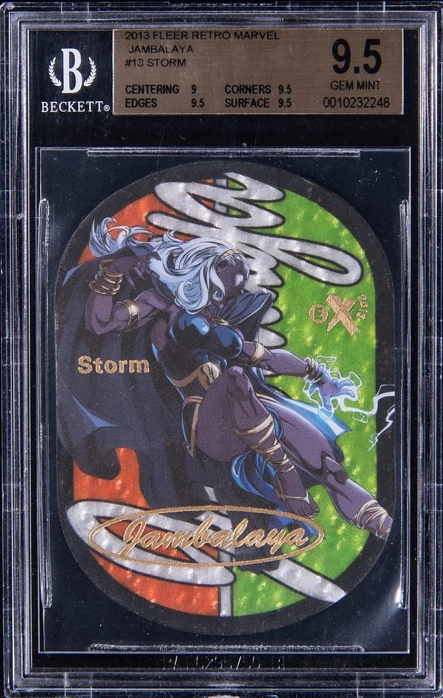 2013 Fleer Retro Marvel Storm Jambalaya #13 card image