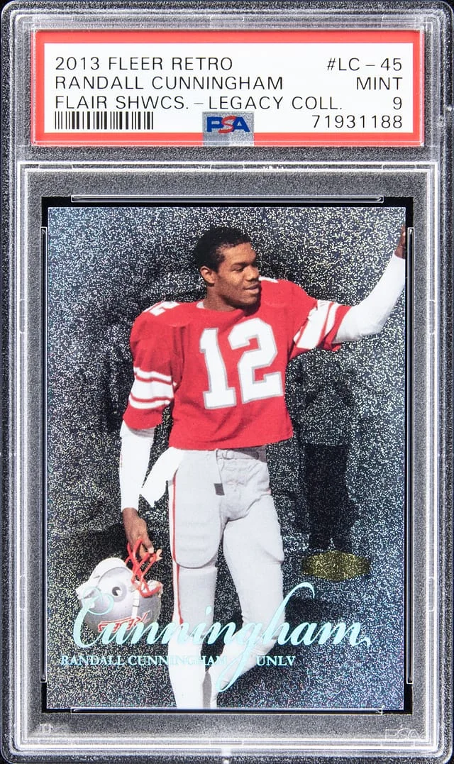 2013 Fleer Retro Randall Cunningham Flair Showcase Legacy Collection #LC-45 card image