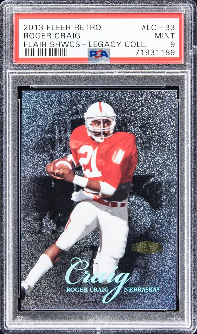 2013 Fleer Retro Roger Craig Flair Showcase Legacy Collection #LC-33 card image