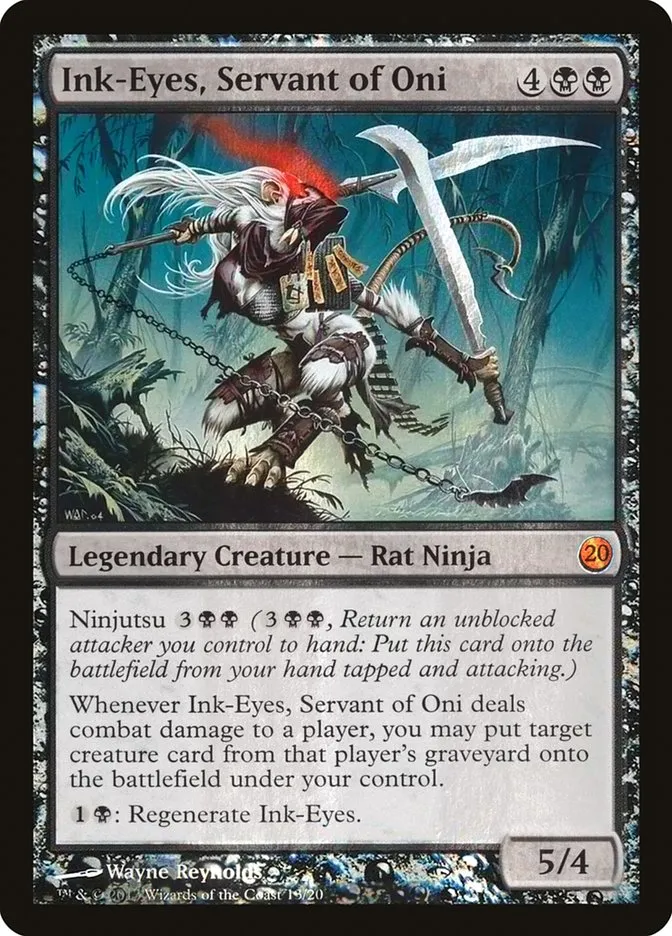 2013 From the Vault: Twenty Ink-Eyes, Servant of Oni mythic #13 unlisted card image