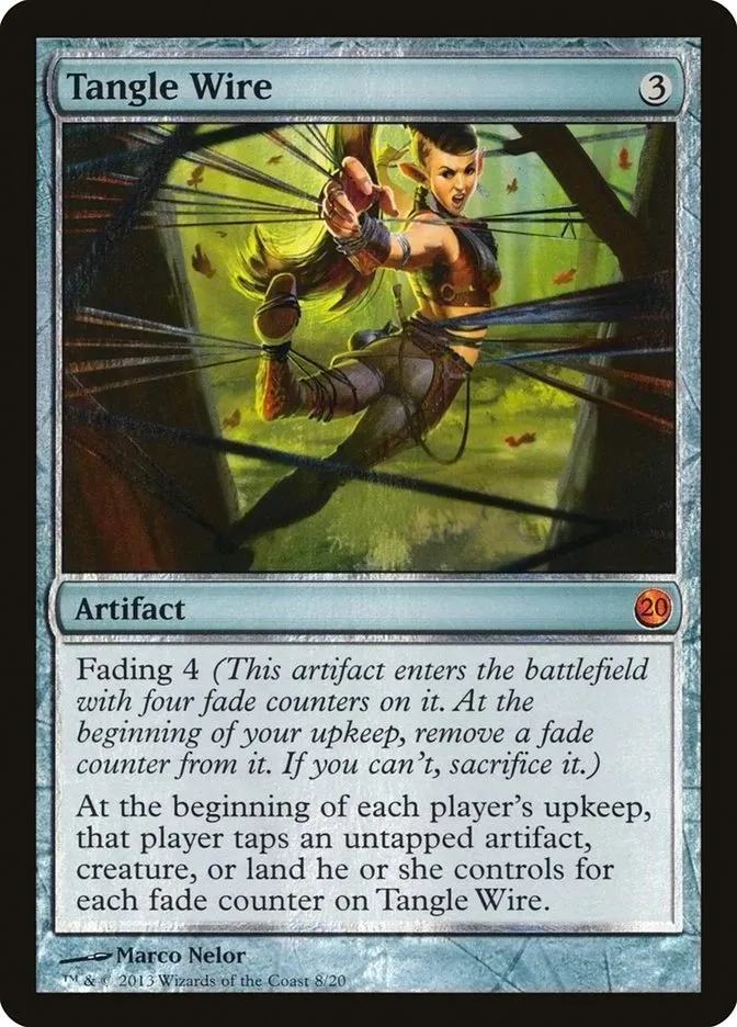 2013 From the Vault: Twenty Tangle Wire mythic #8 unlisted card image