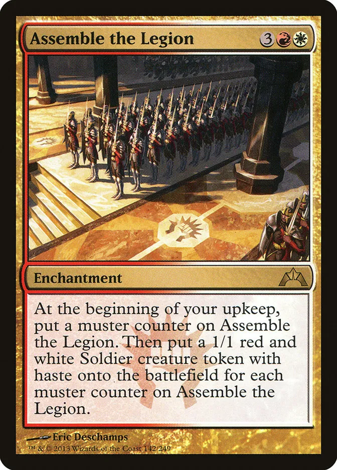 2013 Gatecrash Assemble the Legion rare #142 unlisted card image