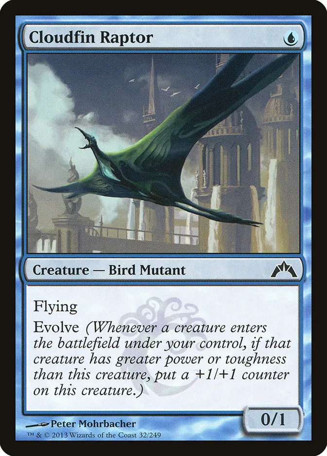 2013 Gatecrash Cloudfin Raptor common #32 unlisted card image