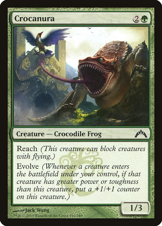 2013 Gatecrash Crocanura common #116 unlisted card image