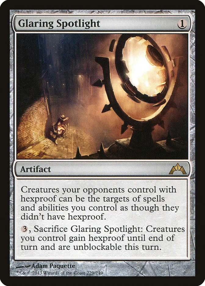 2013 Gatecrash Glaring Spotlight rare #229 unlisted card image
