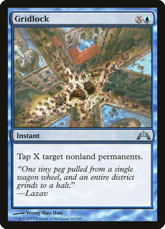 2013 Gatecrash Gridlock uncommon #36 unlisted card image