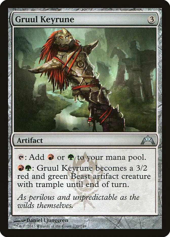 2013 Gatecrash Gruul Keyrune uncommon #230 unlisted card image