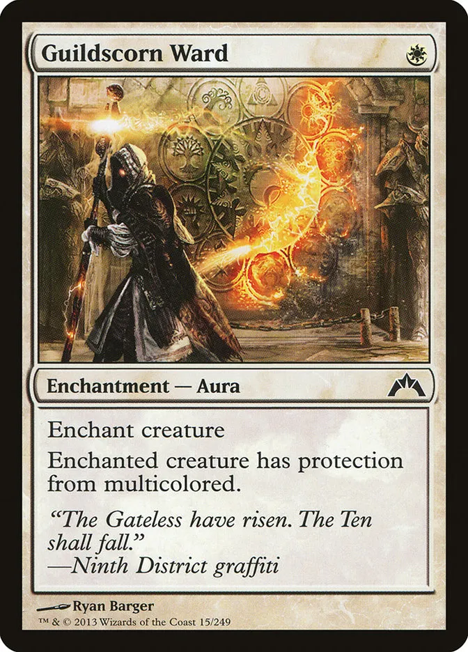 2013 Gatecrash Guildscorn Ward common #15 unlisted card image
