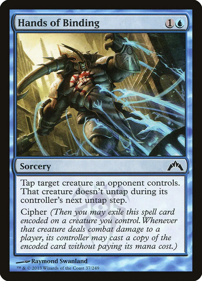 2013 Gatecrash Hands of Binding common #37 unlisted card image