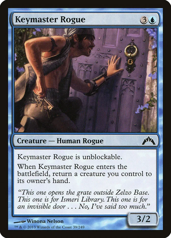 2013 Gatecrash Keymaster Rogue common #39 unlisted card image