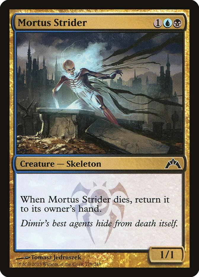2013 Gatecrash Mortus Strider common #179 unlisted card image