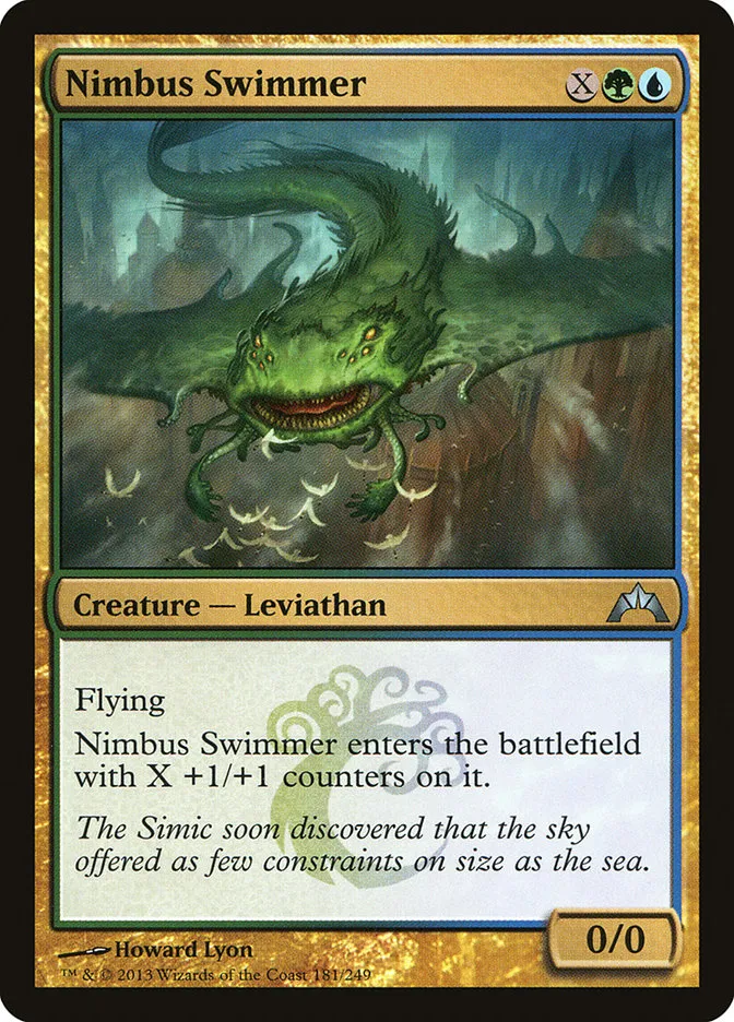 2013 Gatecrash Nimbus Swimmer uncommon #181 unlisted card image