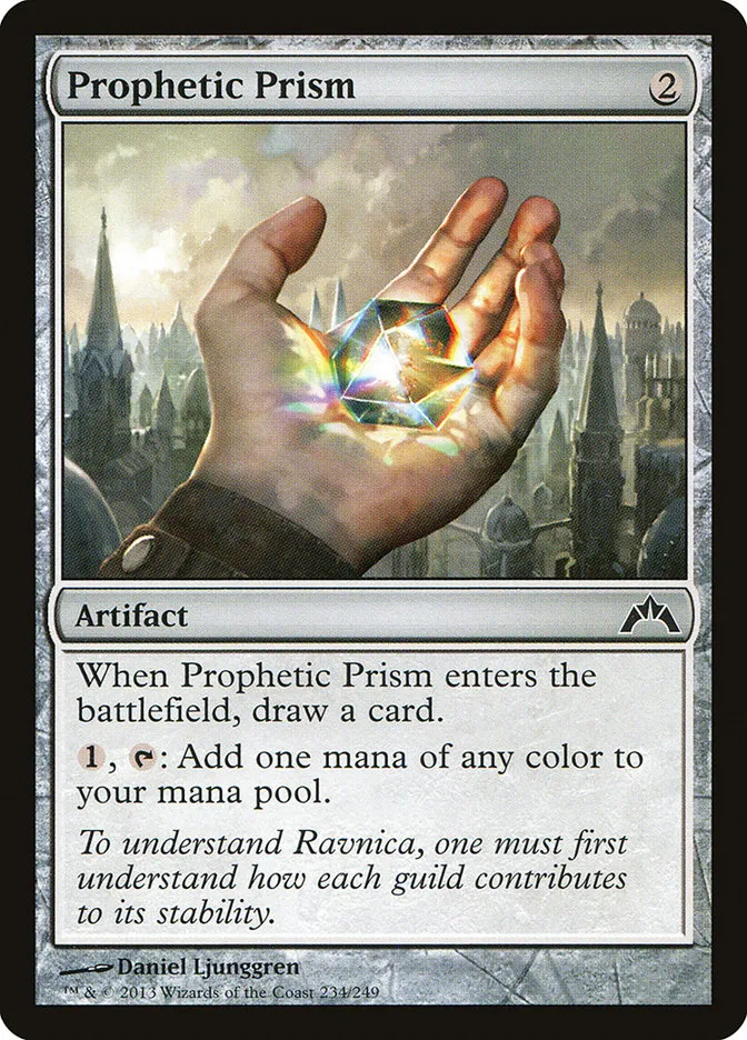 2013 Gatecrash Prophetic Prism common #234 unlisted card image