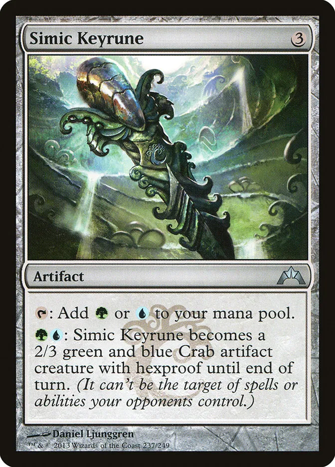2013 Gatecrash Simic Keyrune uncommon #237 unlisted card image