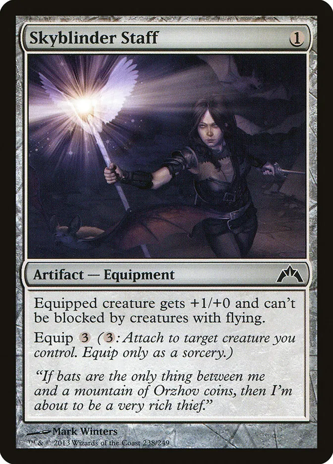 2013 Gatecrash Skyblinder Staff common #238 unlisted card image