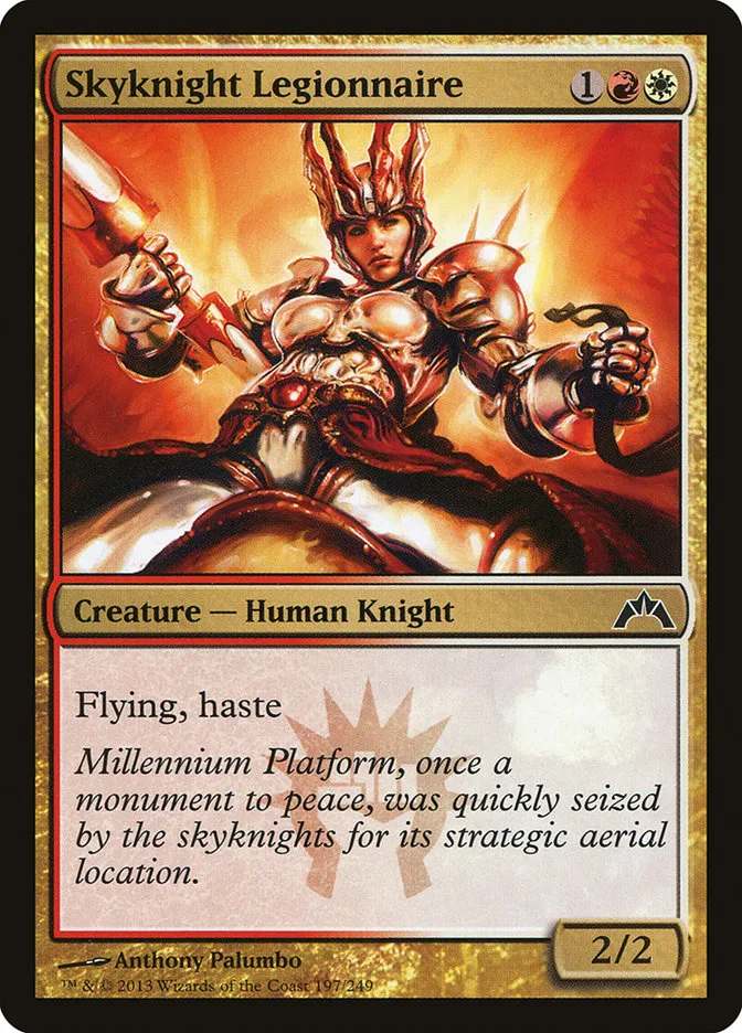 2013 Gatecrash Skyknight Legionnaire common #197 unlisted card image