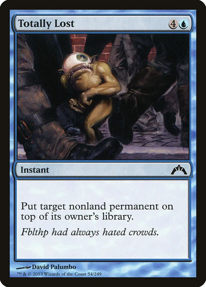 2013 Gatecrash Totally Lost common #54 unlisted card image