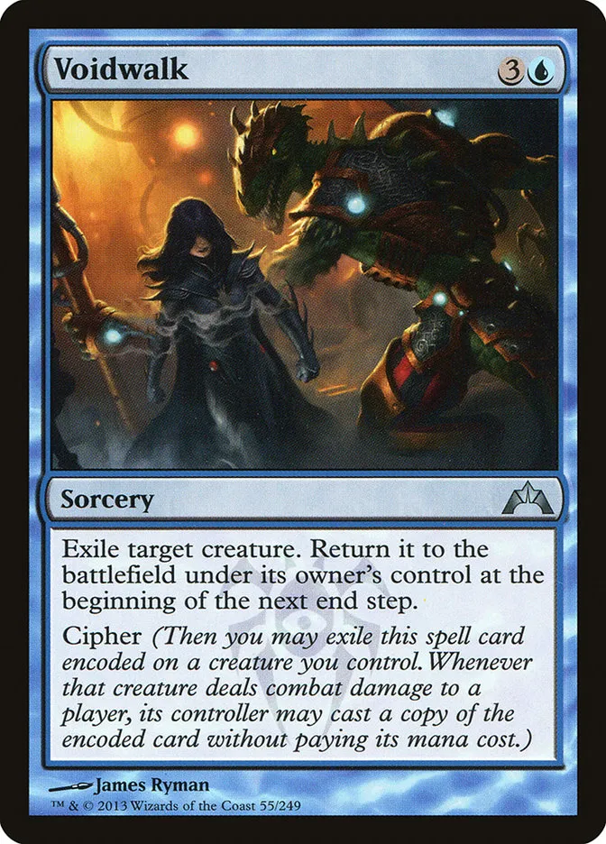 2013 Gatecrash Voidwalk uncommon #55 unlisted card image