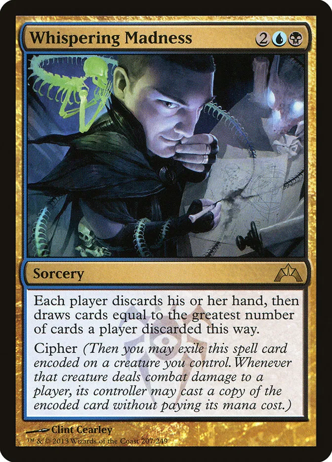 2013 Gatecrash Whispering Madness rare #207 unlisted card image