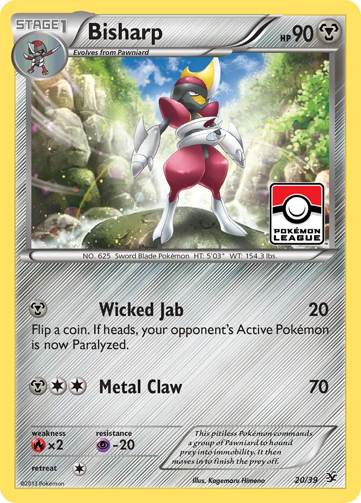 2013 Kalos Starter Set Bisharp Starter Set #20/39 Starter Set card image