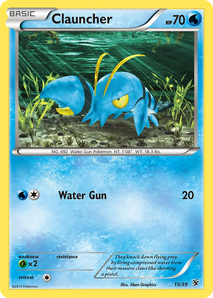 2013 Kalos Starter Set Clauncher Starter Set #15/39 Starter Set card image
