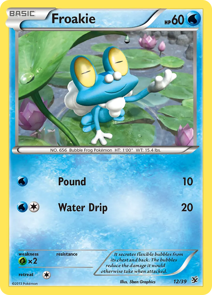2013 Kalos Starter Set Froakie Starter Set #12/39 Starter Set card image