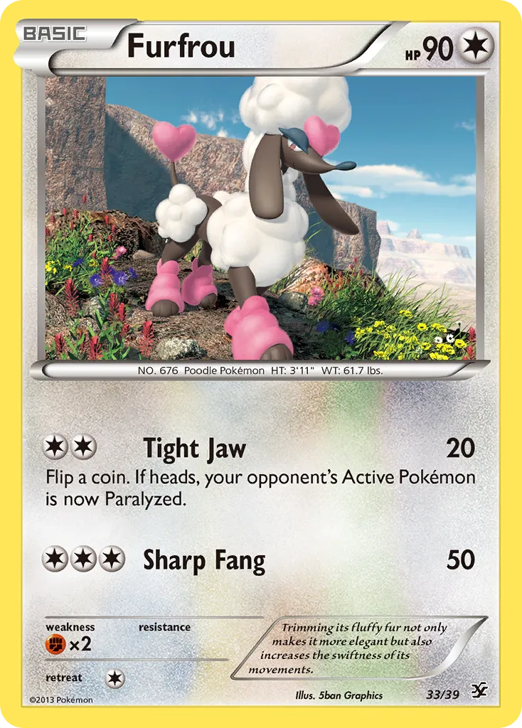 2013 Kalos Starter Set Furfrou Starter Set #32/39 Starter Set card image