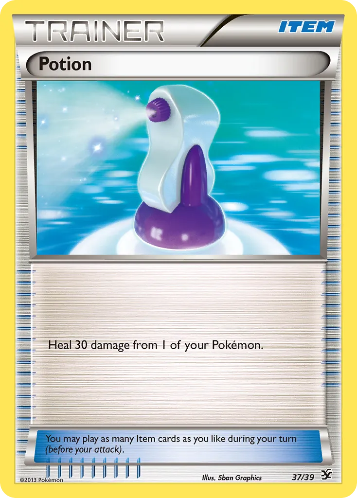2013 Kalos Starter Set Potion #37/39 card image