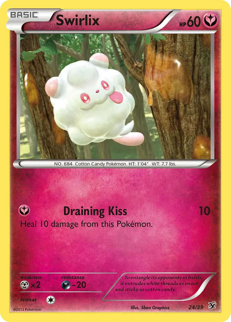 2013 Kalos Starter Set Swirlix Starter Set #24/39 Starter Set card image