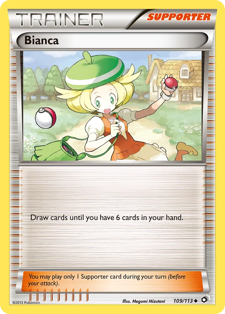 2013 Legendary Treasures Bianca Uncommon #109/113 Uncommon card image