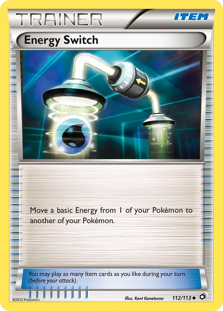 2013 Legendary Treasures Energy Switch #112/113 Uncommon card image
