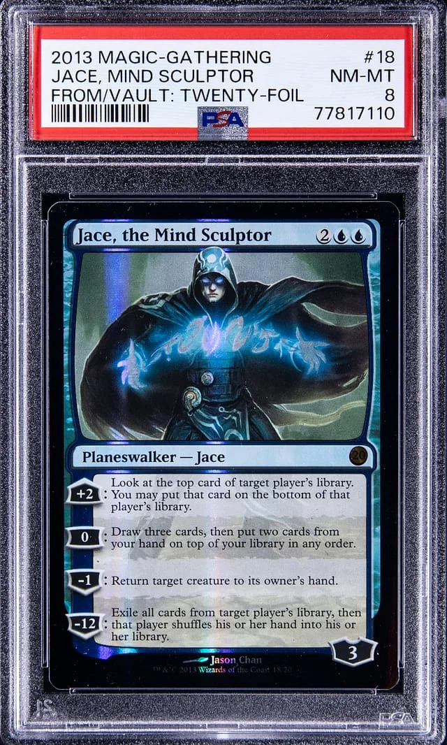 2013 Magic The Gathering From/Vault: Twenty-Foil Jace, Mind Sculptor #18 card image