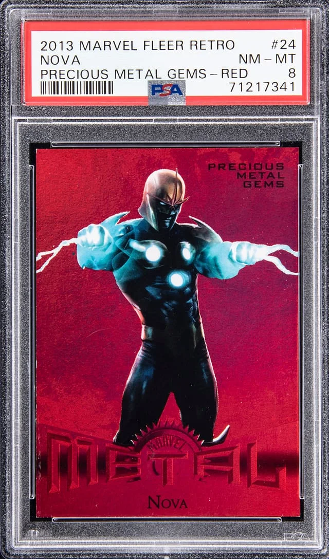 2013 Marvel Fleer Precious Metal Gems Red Nova #24 card image