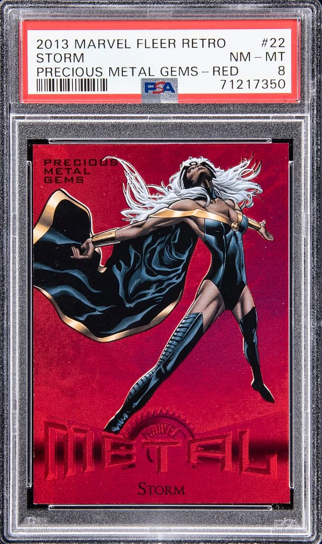2013 Marvel Fleer Precious Metal Gems Red Storm #22 card image