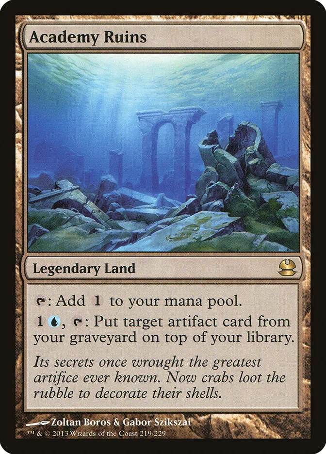 2013 Modern Masters Academy Ruins rare #219 unlisted card image