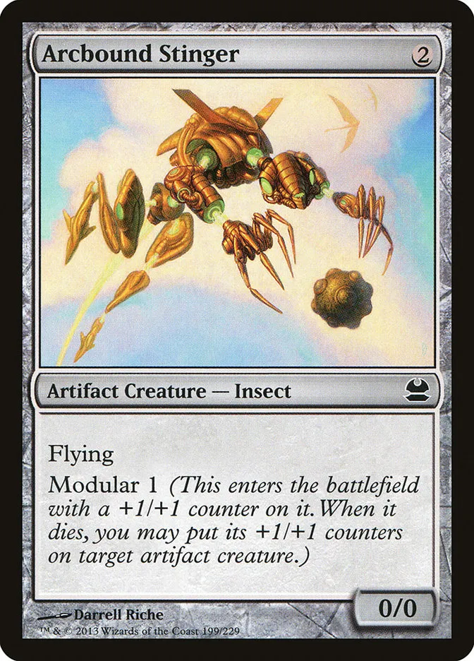 2013 Modern Masters Arcbound Stinger common #199 unlisted card image