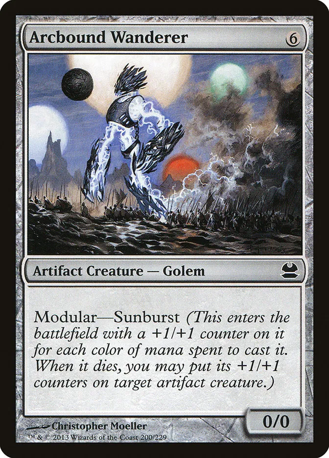 2013 Modern Masters Arcbound Wanderer common #200 unlisted card image
