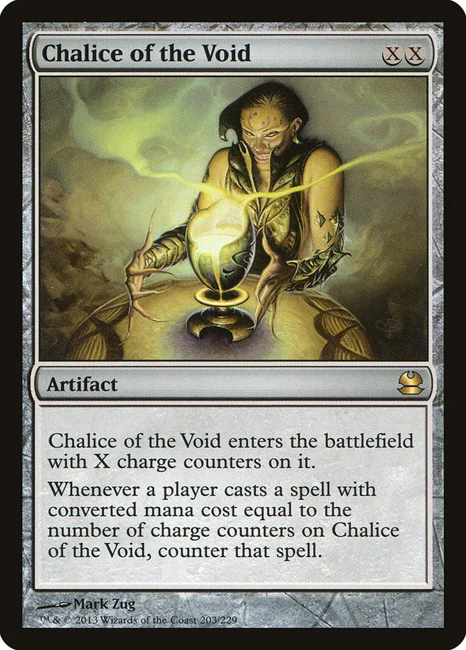 2013 Modern Masters Chalice of the Void rare #203 unlisted card image
