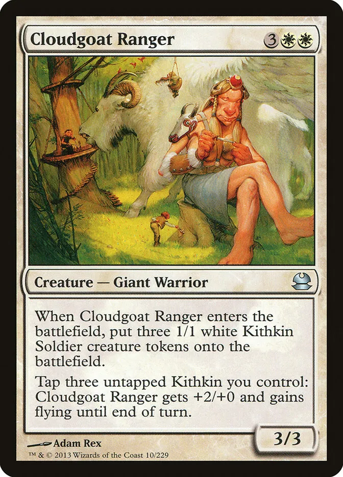 2013 Modern Masters Cloudgoat Ranger uncommon #10 unlisted card image