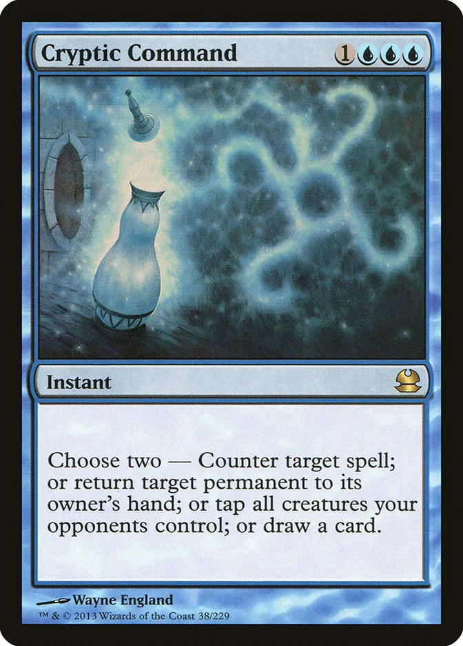 2013 Modern Masters Cryptic Command rare #38 unlisted card image