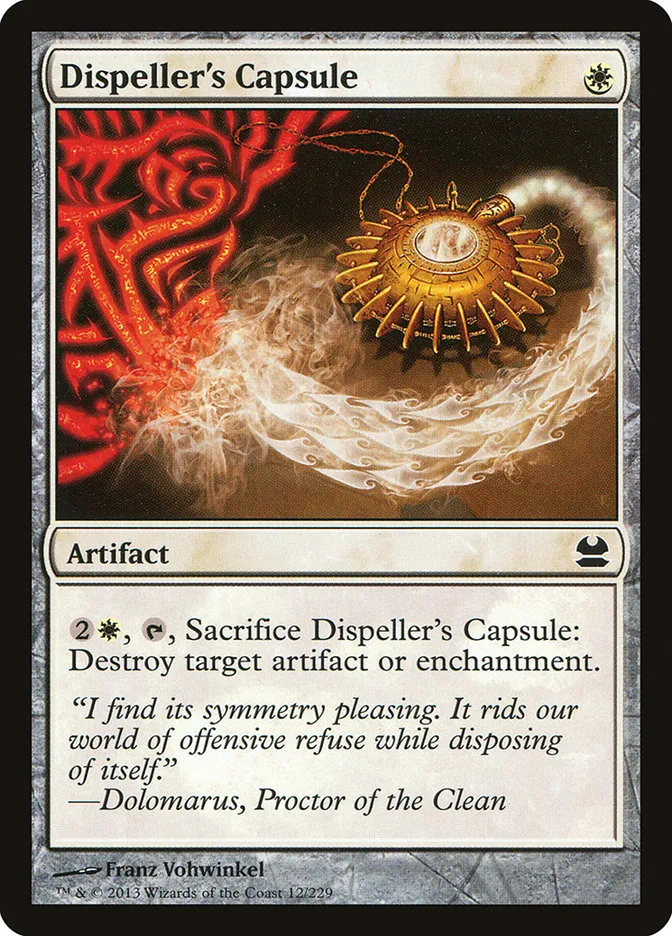 2013 Modern Masters Dispeller's Capsule common #12 unlisted card image