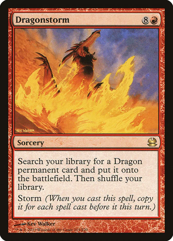 2013 Modern Masters Dragonstorm rare #111 unlisted card image