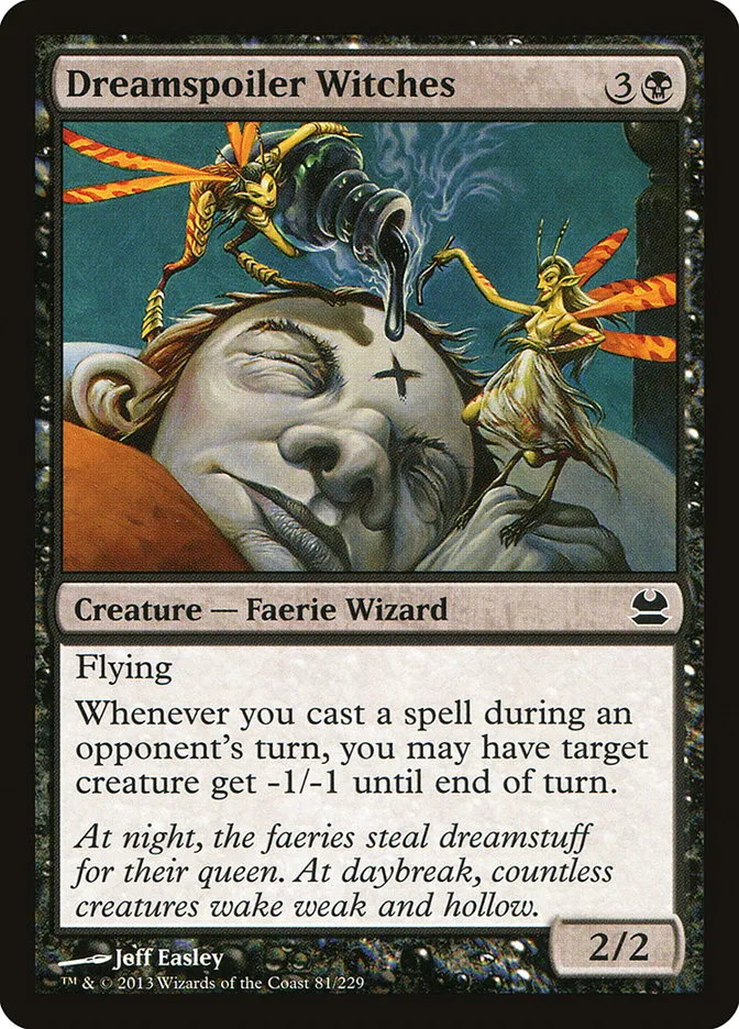 2013 Modern Masters Dreamspoiler Witches common #81 unlisted card image
