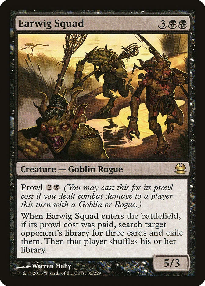 2013 Modern Masters Earwig Squad rare #82 unlisted card image